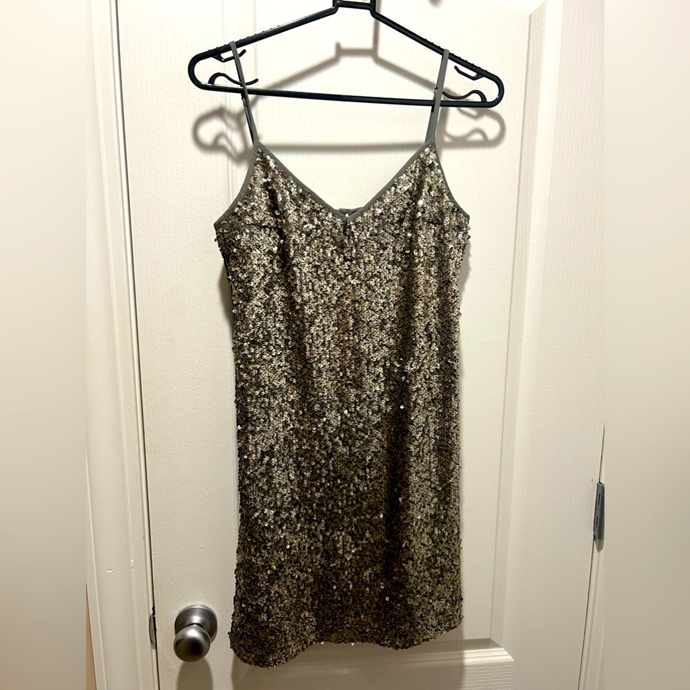 Abercrombie and Fitch sequin spaghetti strap mini dress size‎ XS